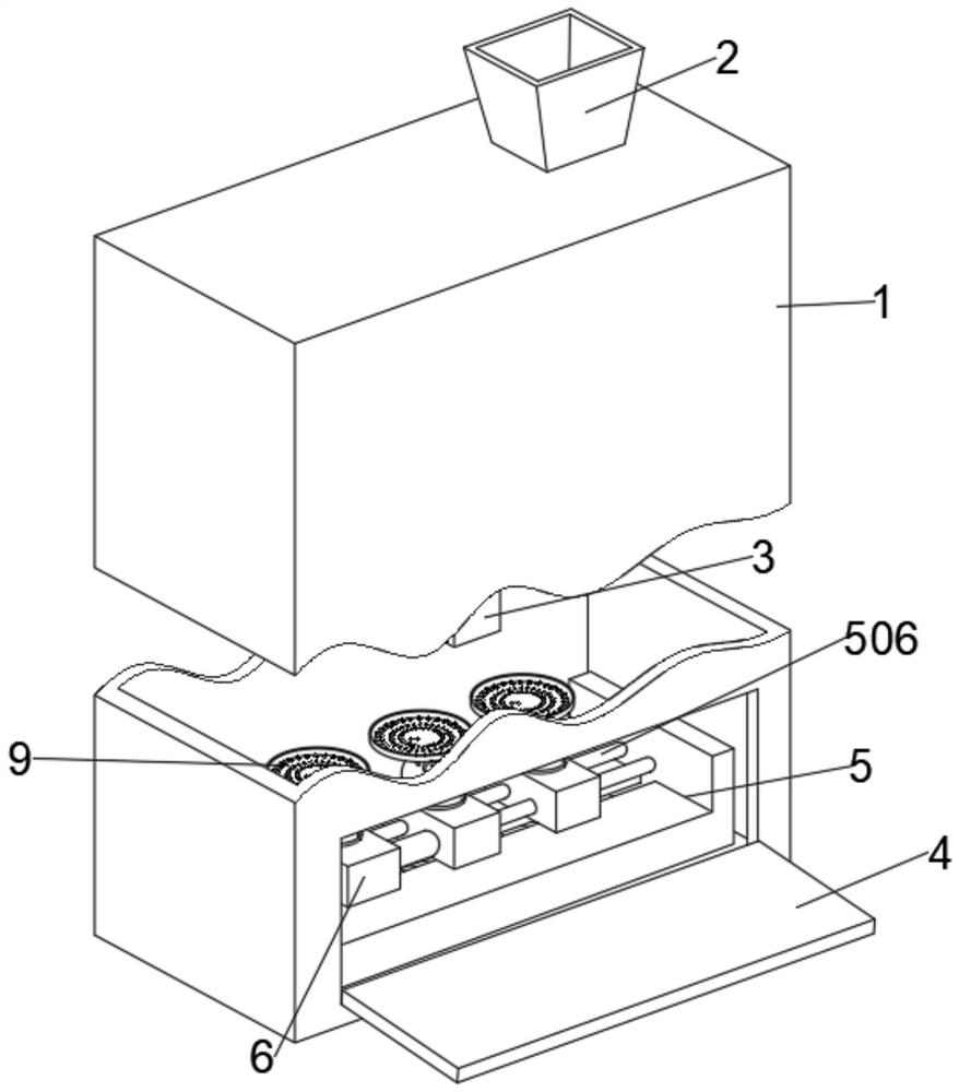 Non-fried automatic control food production device
