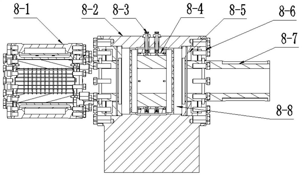 A test method and device for dynamic comprehensive performance of drill pipe used in coal mines