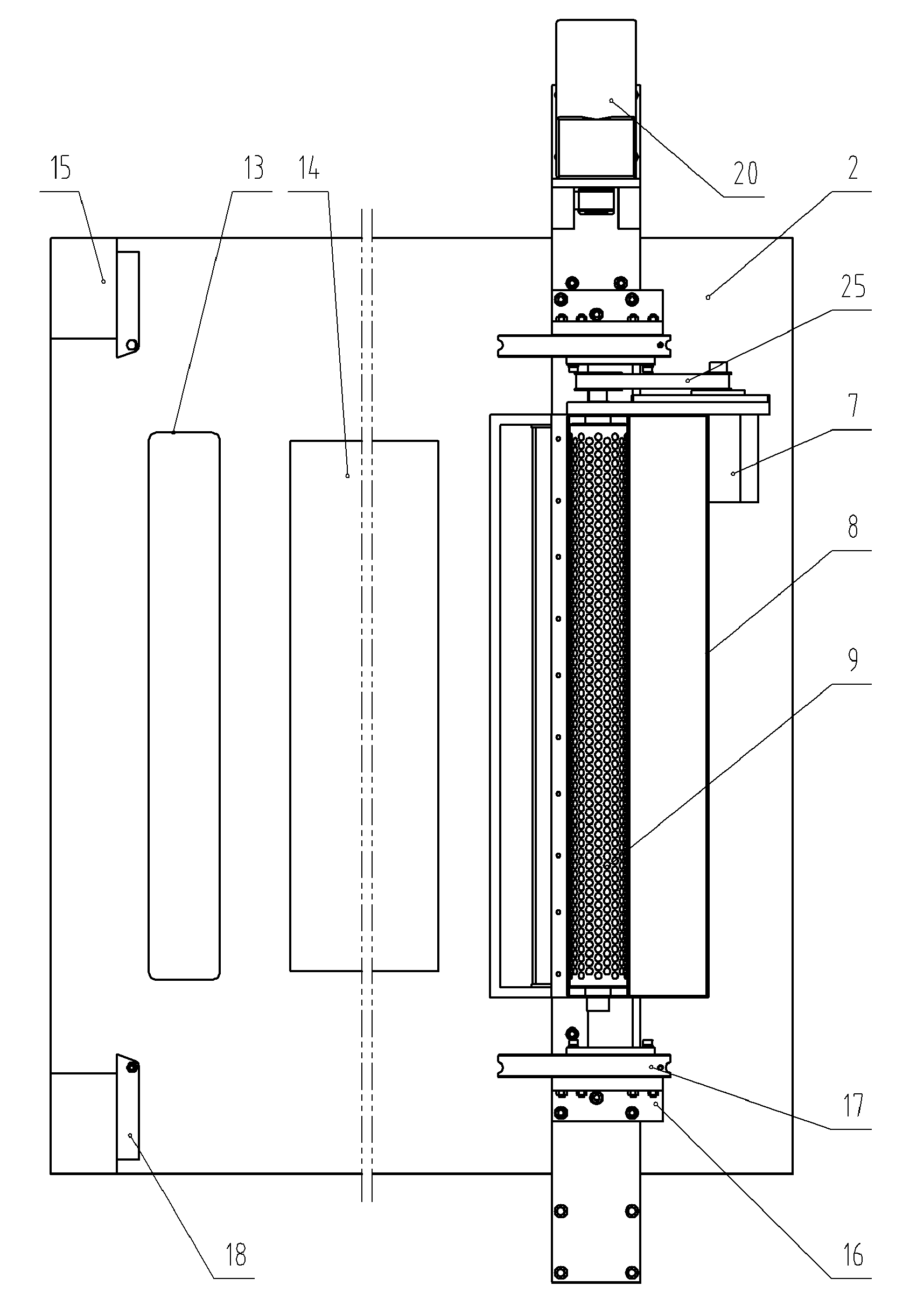 Rapid shaping automatic powder feeding and spreading device