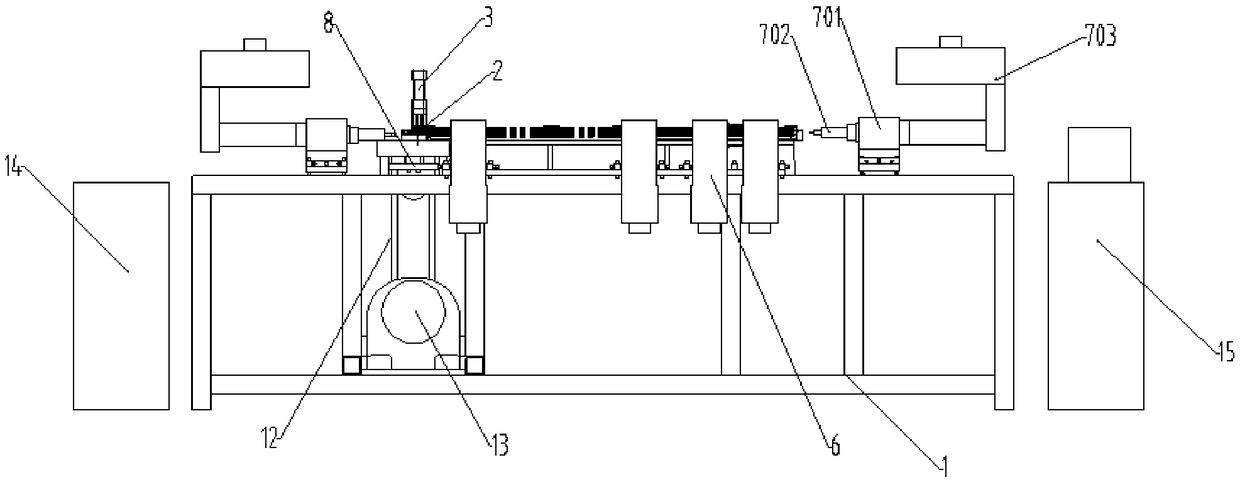 Machining all-in-one machine for SC01 aluminum rail