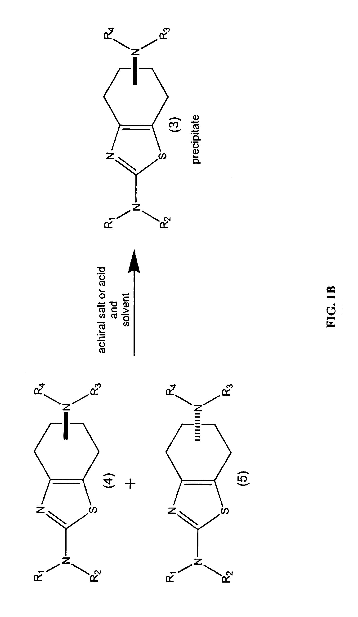 Synthesis of chirally purified substituted benzothiazoles