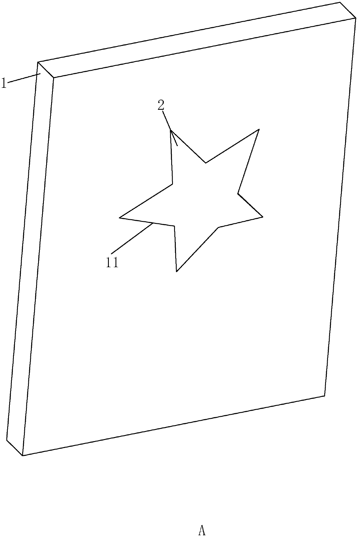 Surface-decorated acrylic plate and surface decorating method thereof