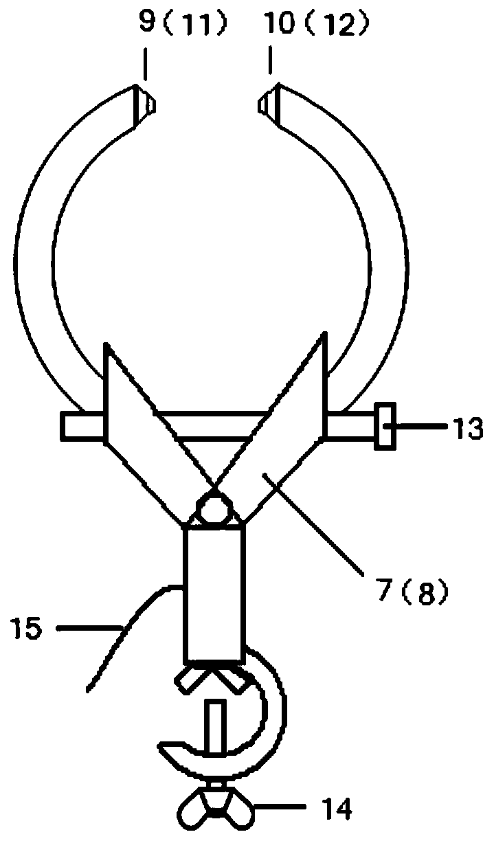 An experimental instrument for measuring liquid viscosity coefficient with a tube clamp photogate