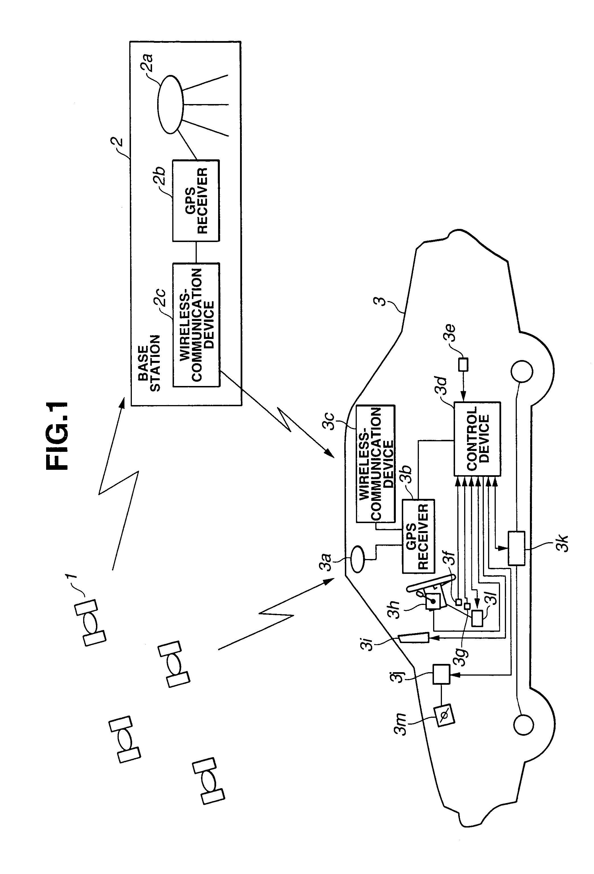 Driving control device for vehicle