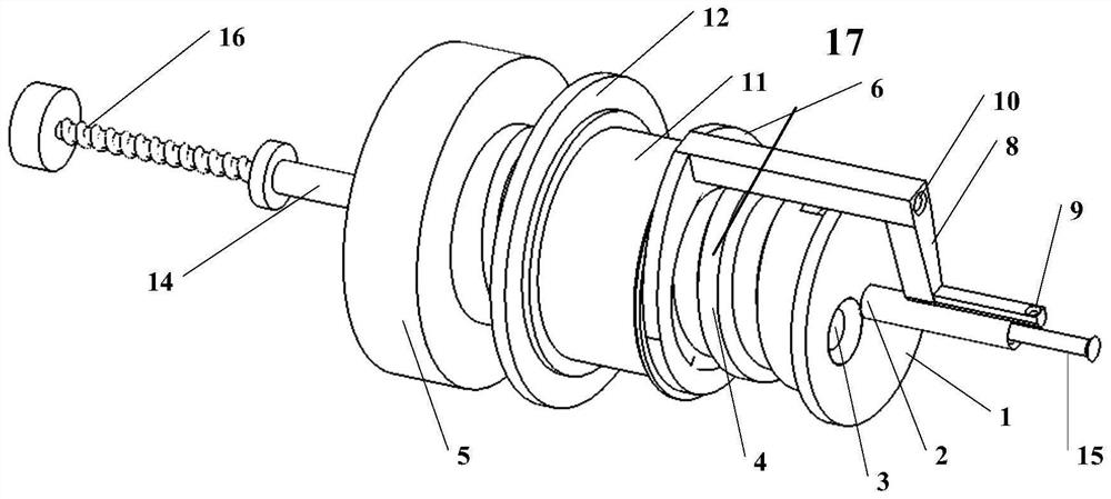 Reinforcing tool for lap welding of rigid pin and flexible lead