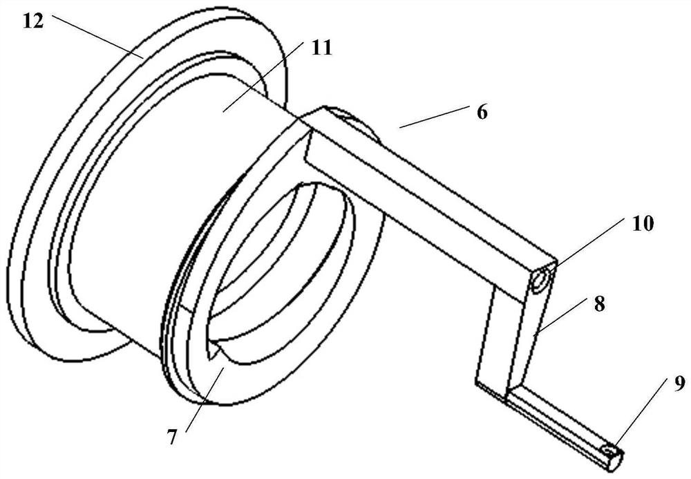 Reinforcing tool for lap welding of rigid pin and flexible lead