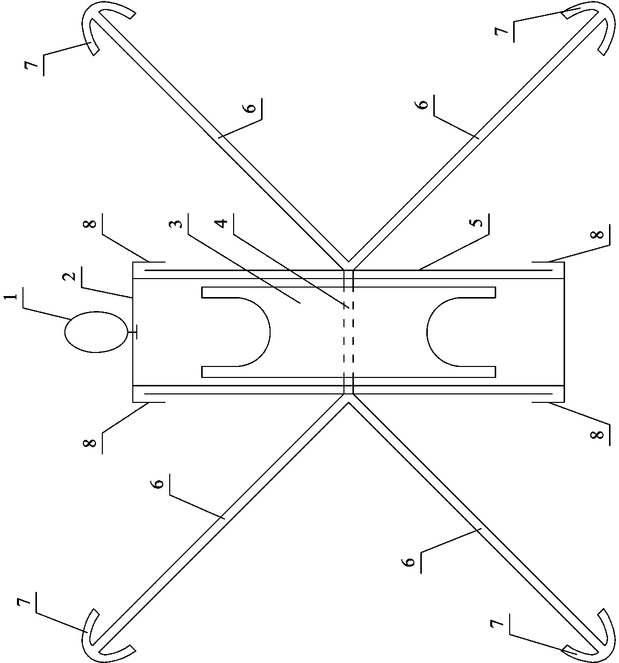 Foreign object treatment tool for transmission line