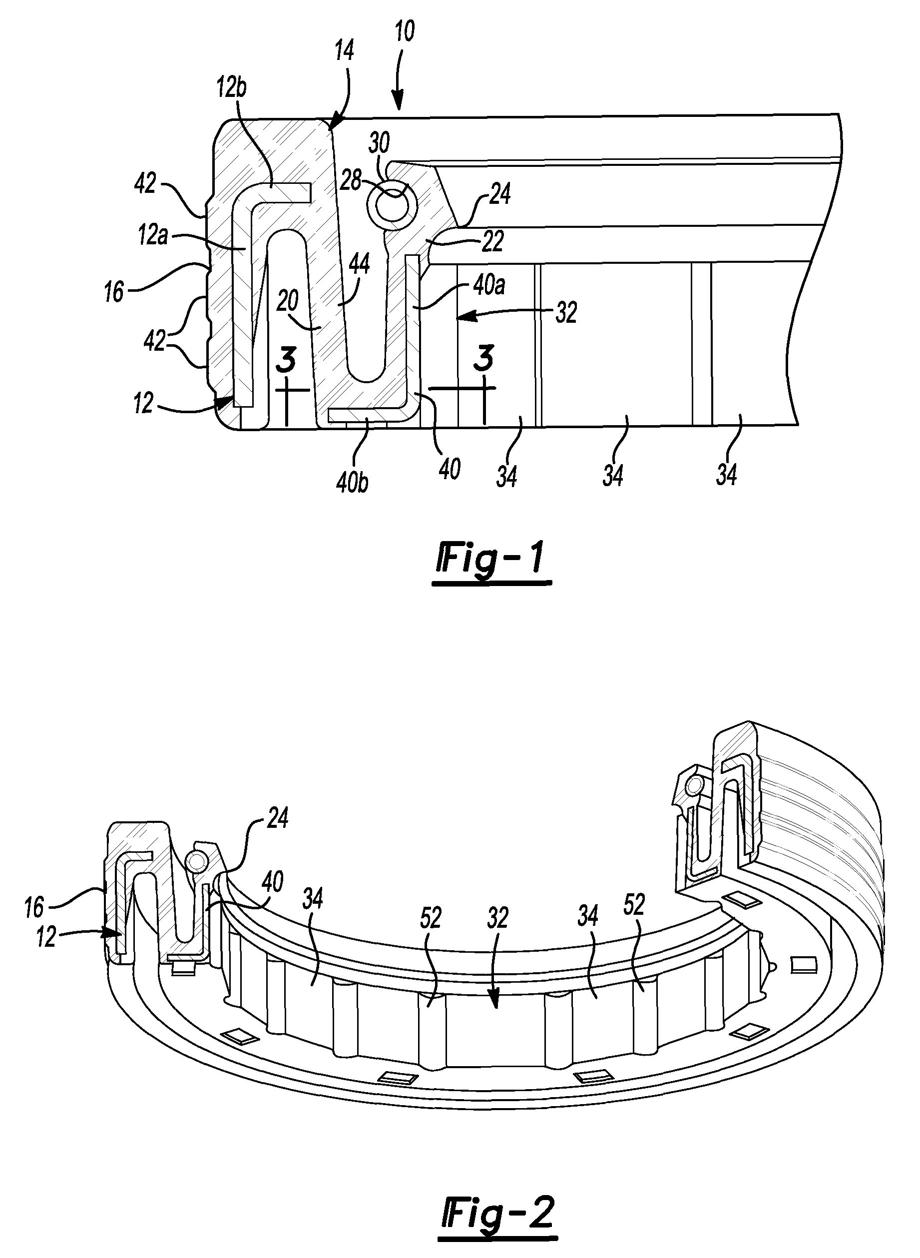 Radial shaft seal with large radial offset accommodation