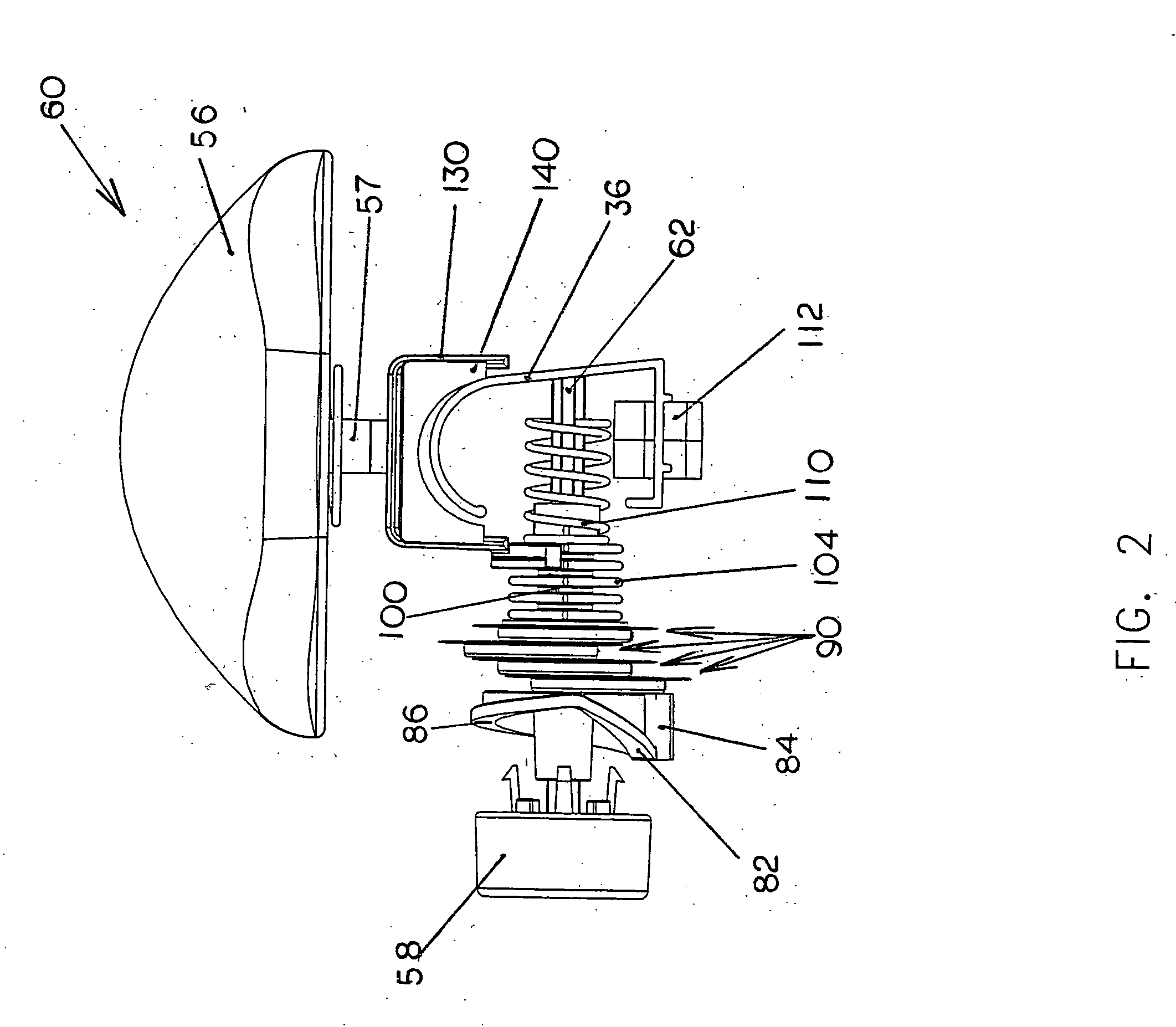 Rotary trimmer with switchable blades
