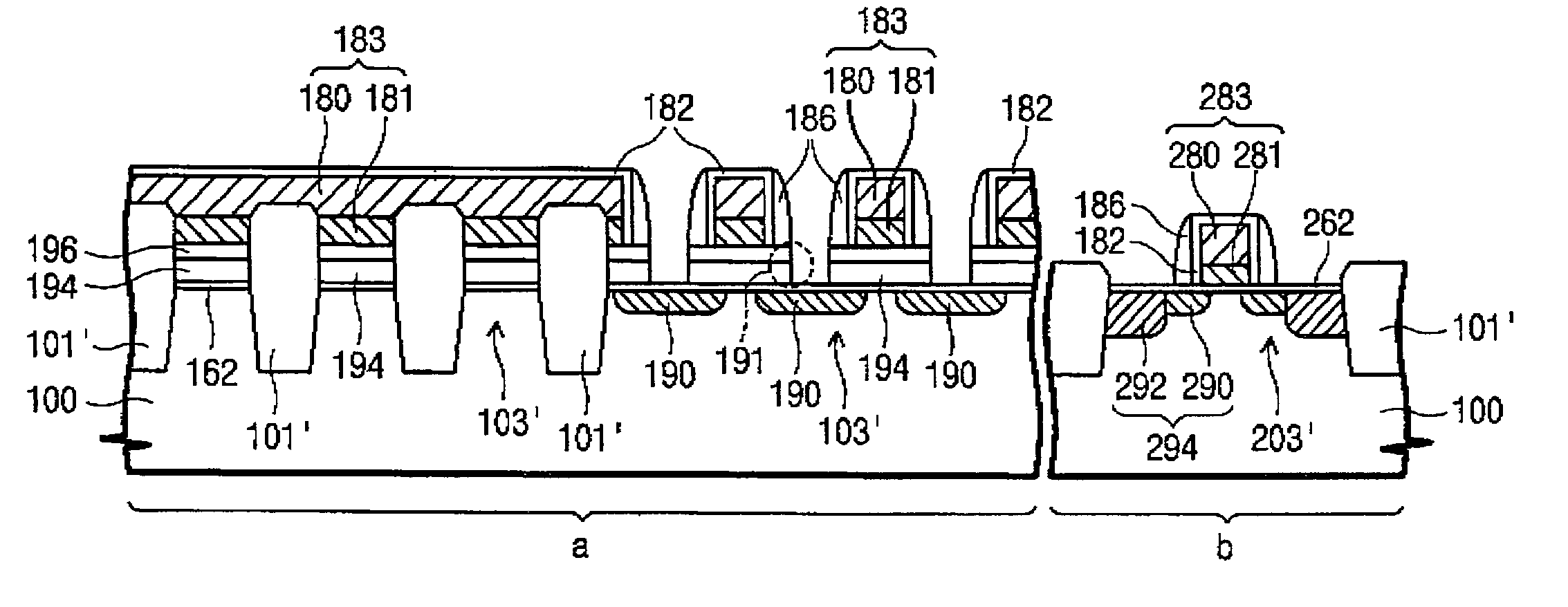 Non-volatile memory device with protruding charge storage layer and method of fabricating the same