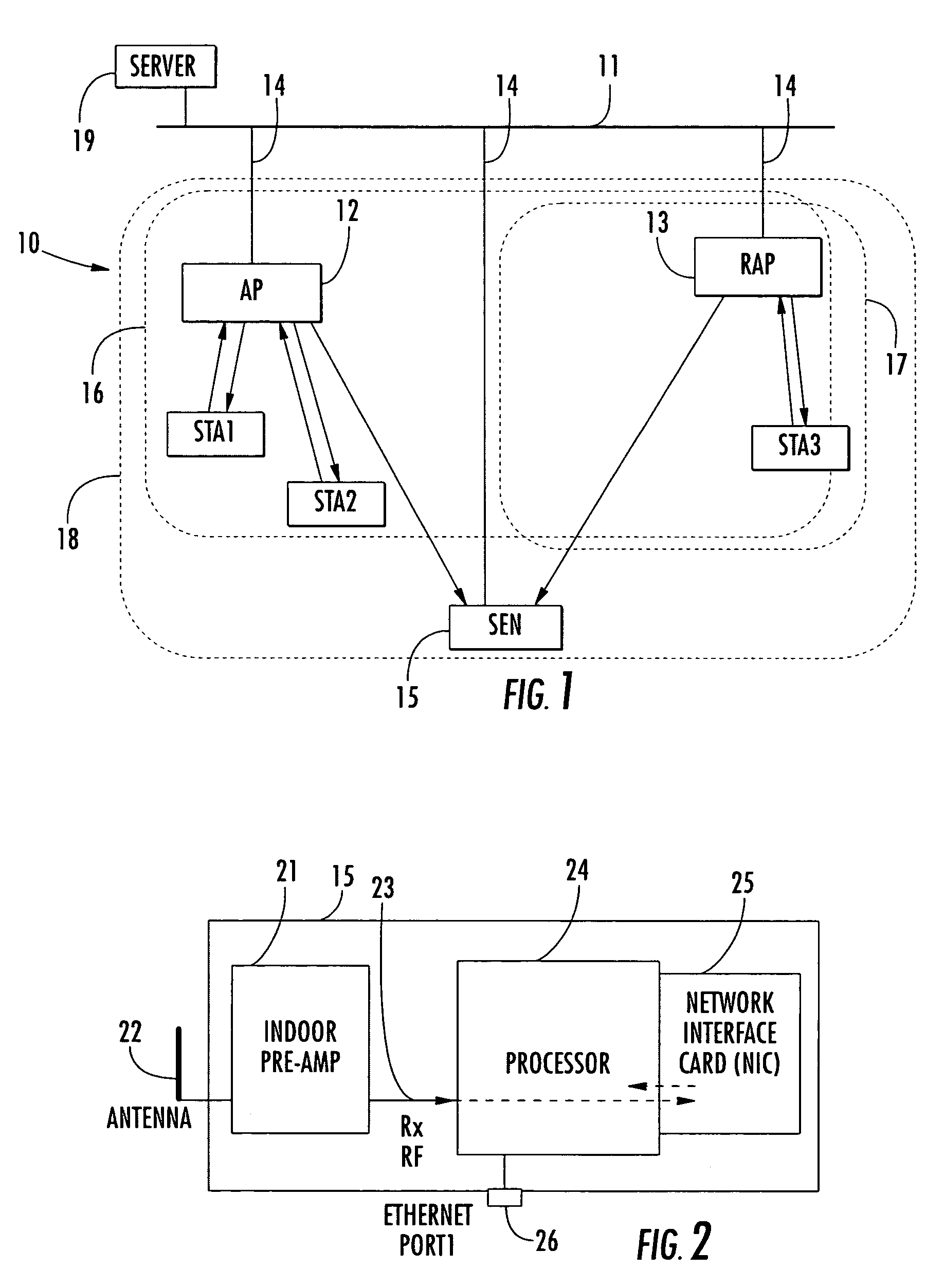 Device and method for detecting unauthorized, "rogue" wireless LAN access points