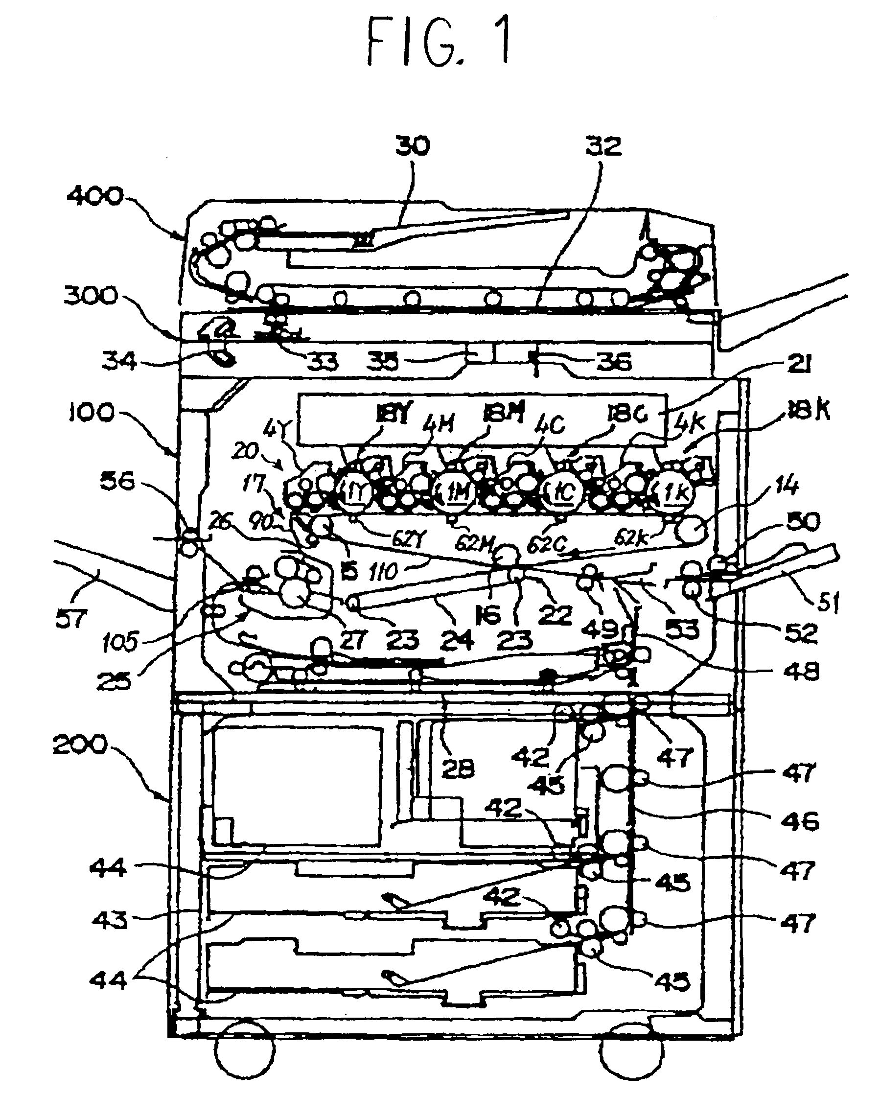 Developer container filled with developer for image forming apparatus, and method for producing developer container filled with developer