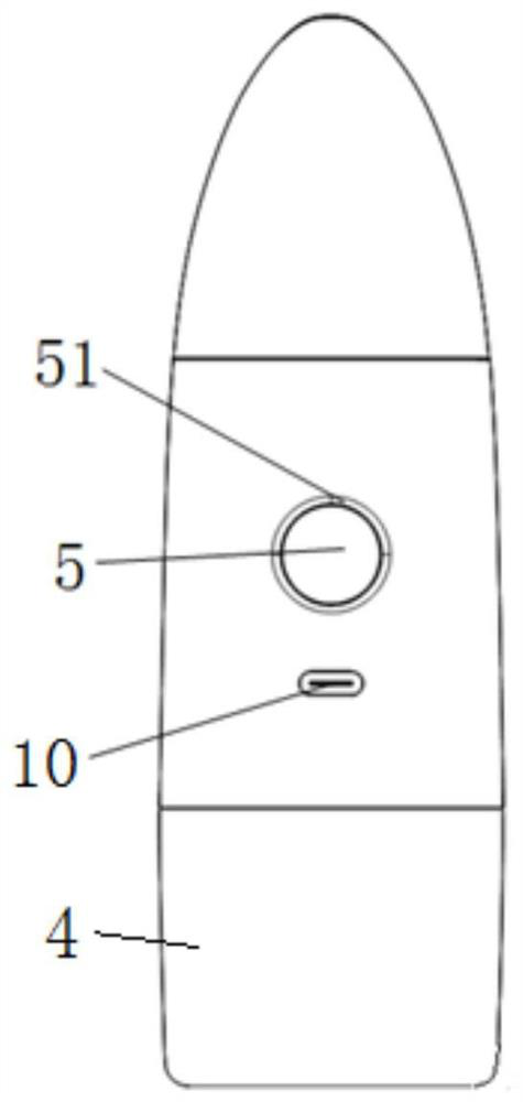 Nasal cavity circulating drug delivery device