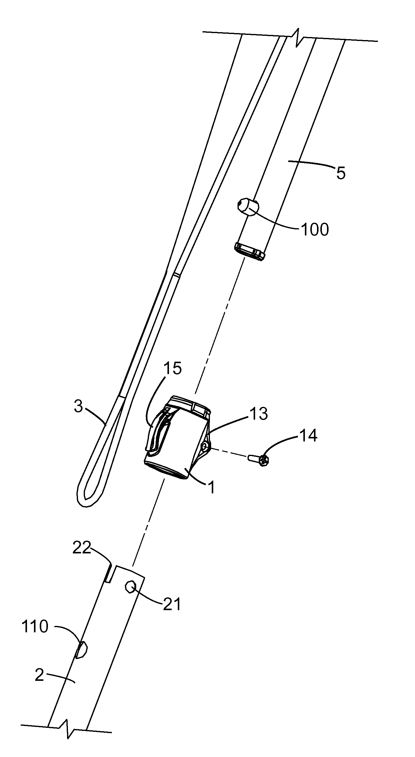 Connector Device for a Telescoping Tent Pole