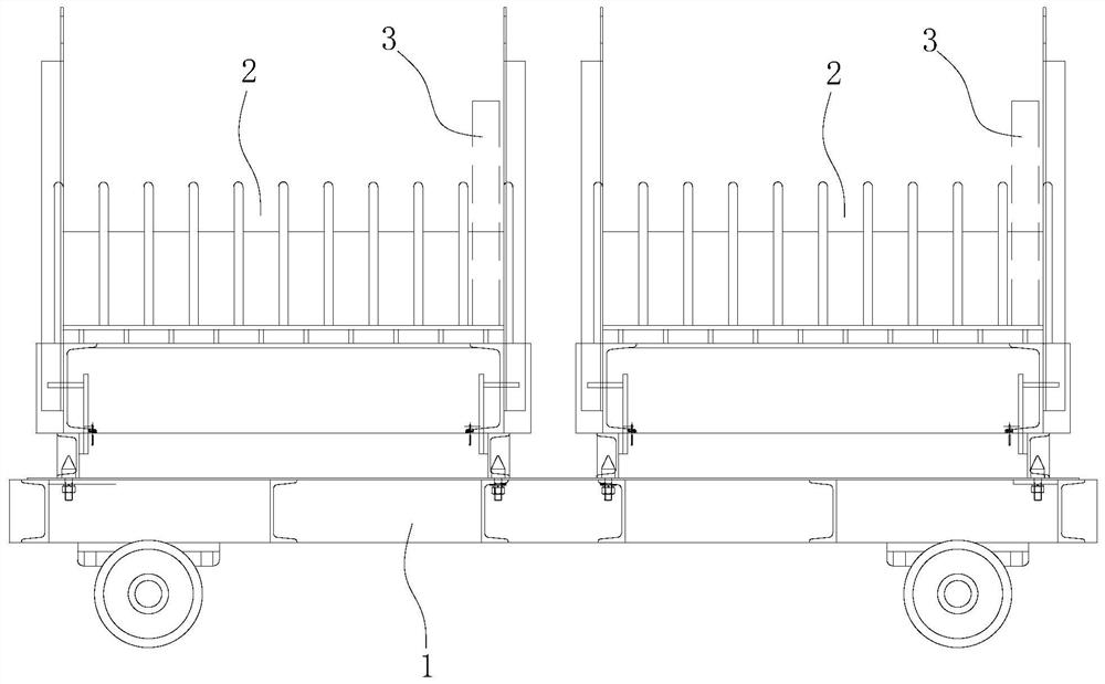 Cake-shaped material receiving device