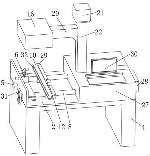 Flexible label laser marking machine