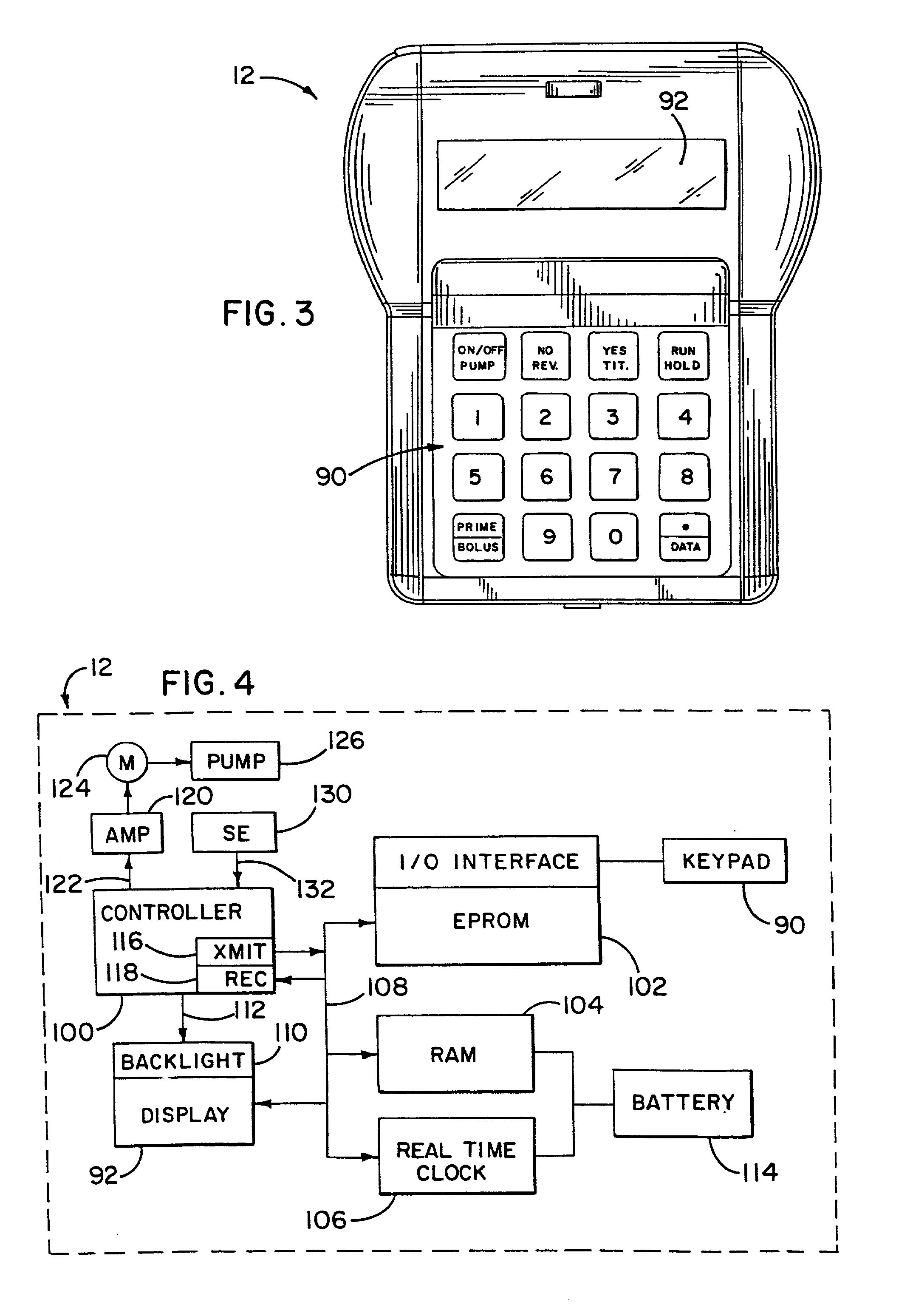 Medical apparatus with remote control