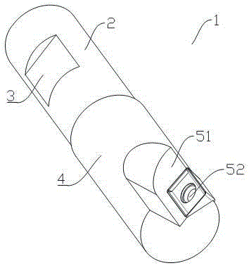 Rotating shaft connecting head of gasoline power-generation electrowelding machine