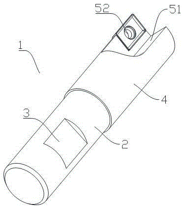 Rotating shaft connecting head of gasoline power-generation electrowelding machine