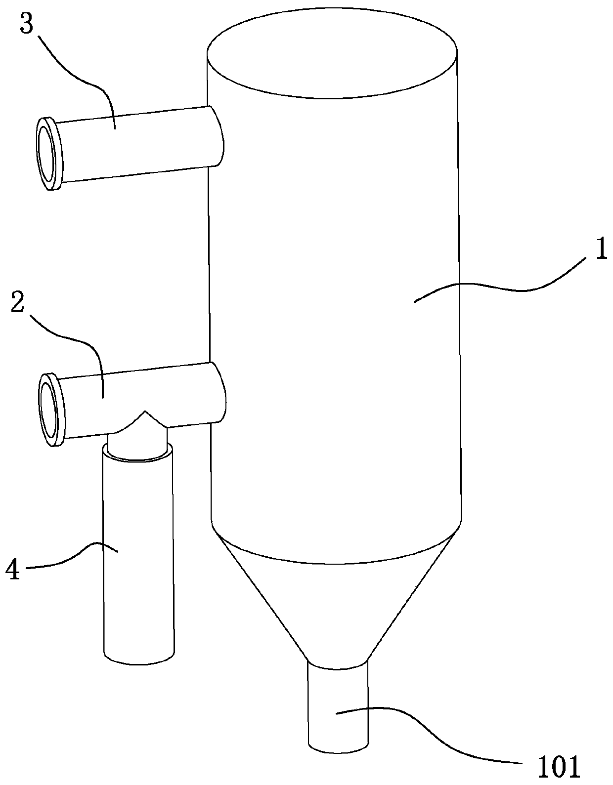 Industrial air purification device