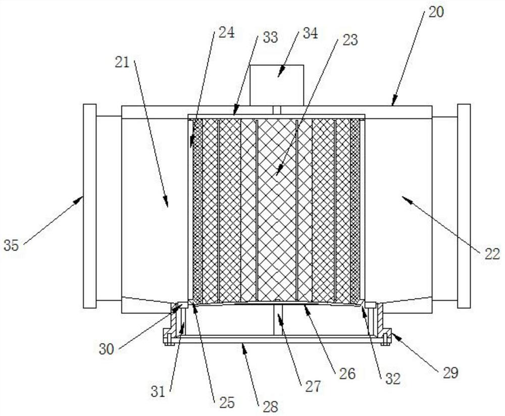 Adsorption and desorption catalytic combustion device