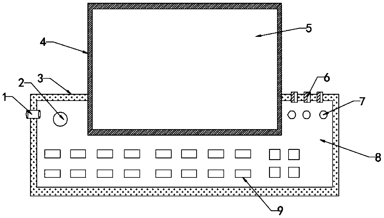 Testing device for computer software