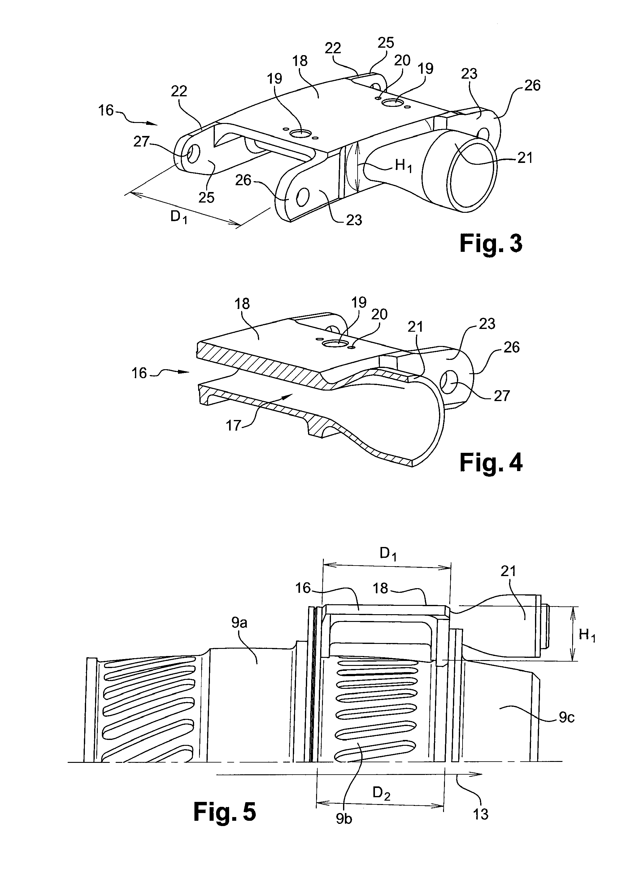 Device for de-icing a turbomachine separator