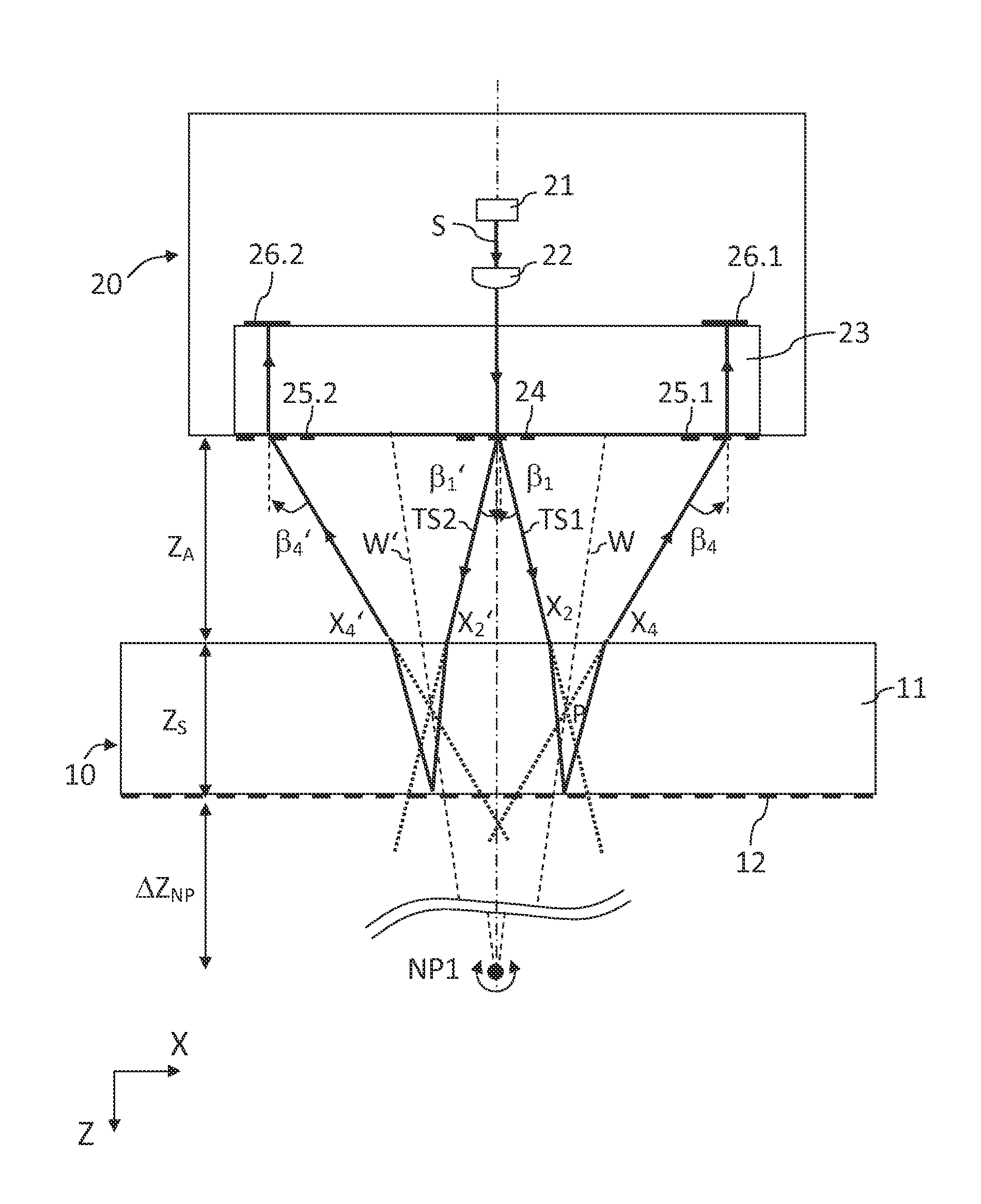 Optical position measuring device