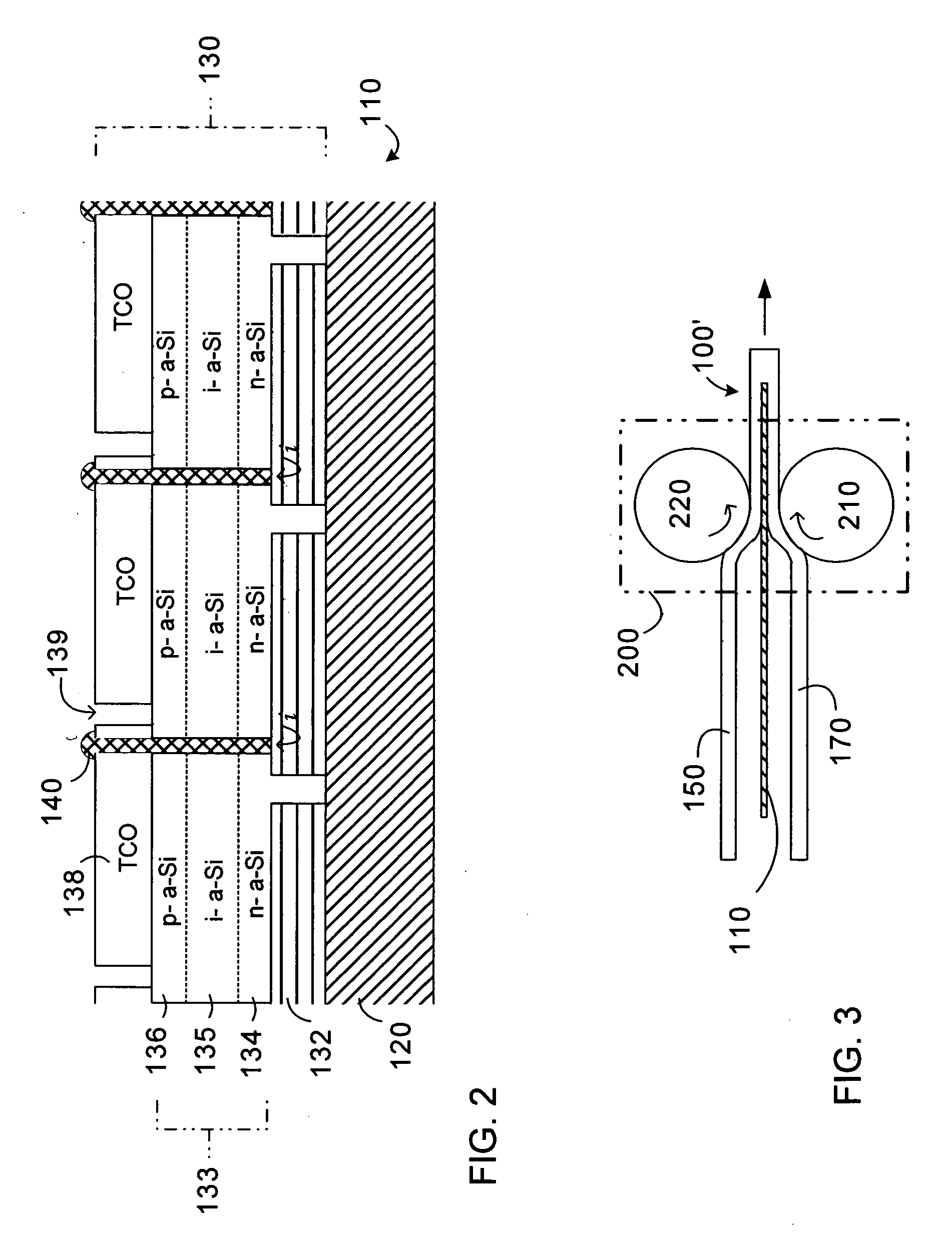 Electric energy generating modules with a two-dimensional profile and method of fabricating the same