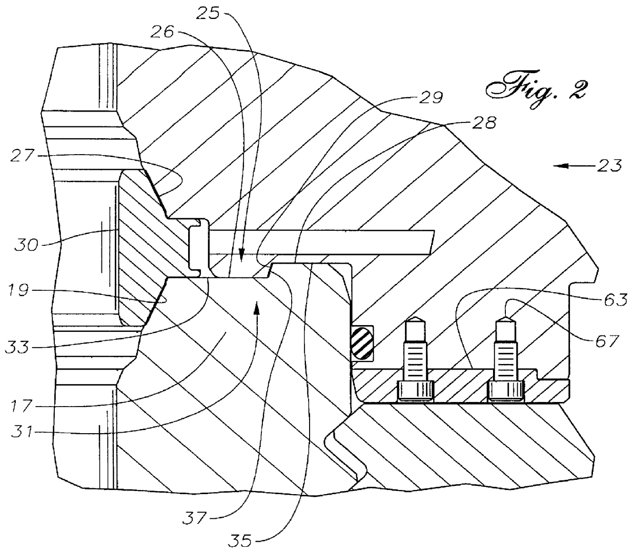 Wellhead connector with additional load shoulders