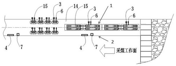 Online rock burst monitoring system and method based on support resistance monitoring