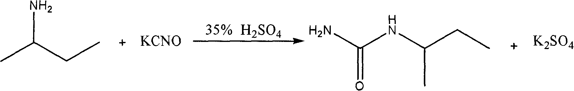 Synthetic process of herbicide