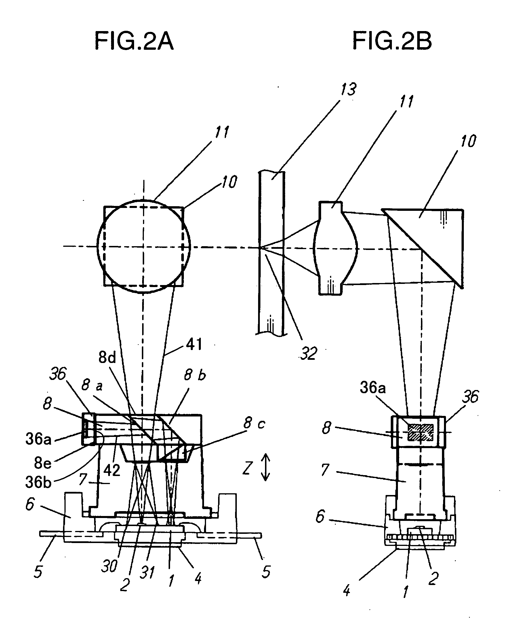 Optical head and optical information medium driving device