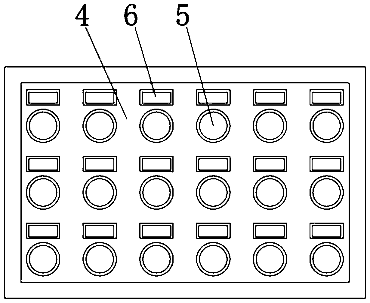 High-sensitivity detection experiment device for heavy metal ions in industrial wastewater