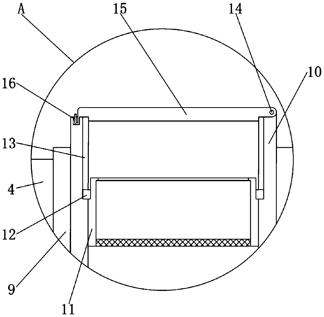 High-sensitivity detection experiment device for heavy metal ions in industrial wastewater