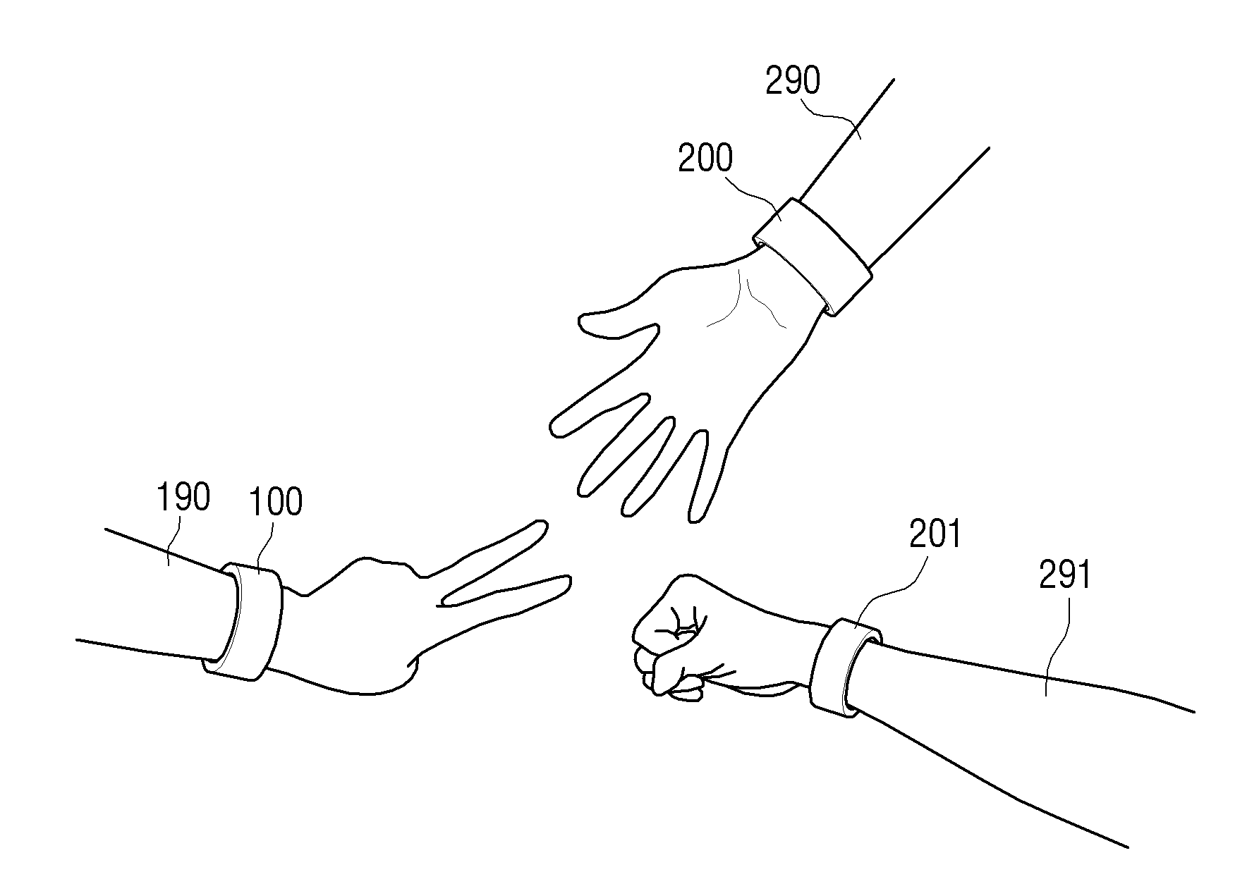 Method and apparatus for performing communication service based on gesture
