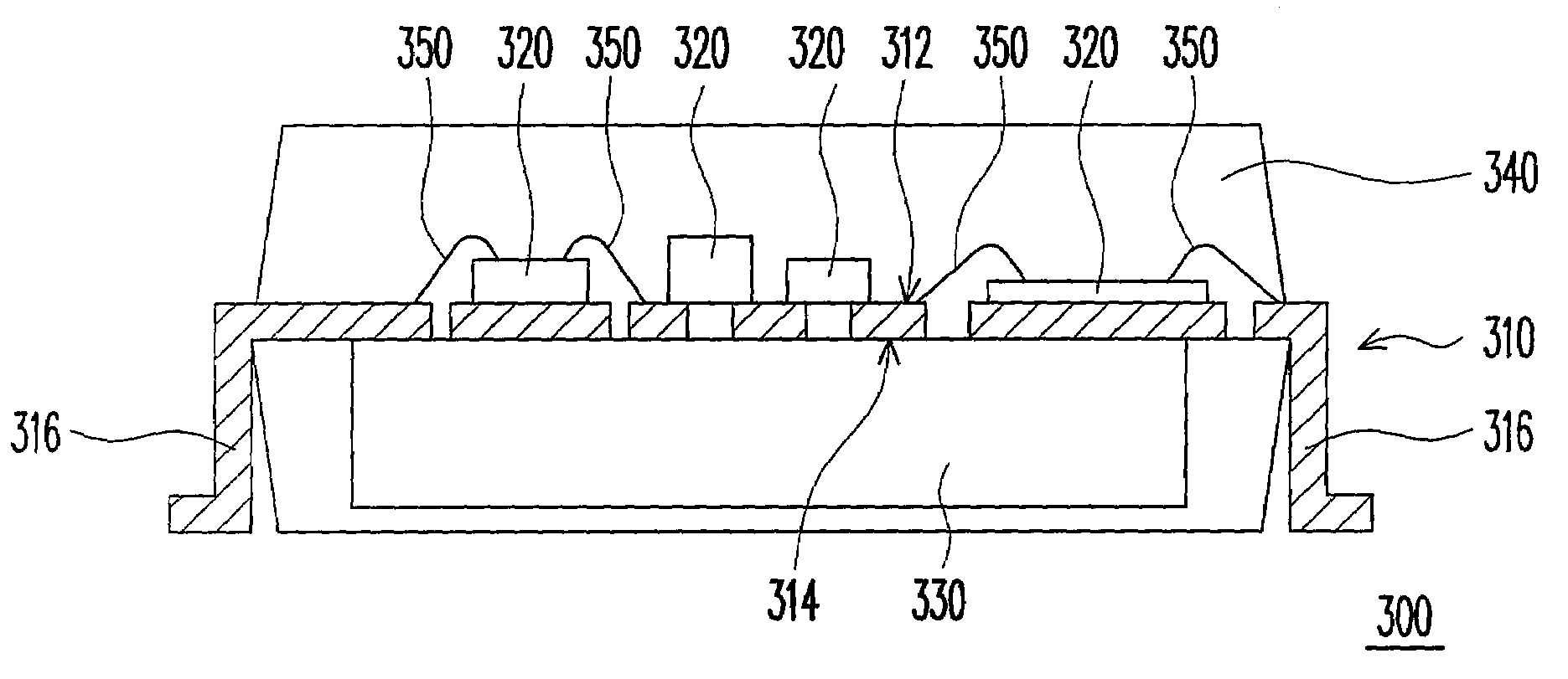 Electronic package structure