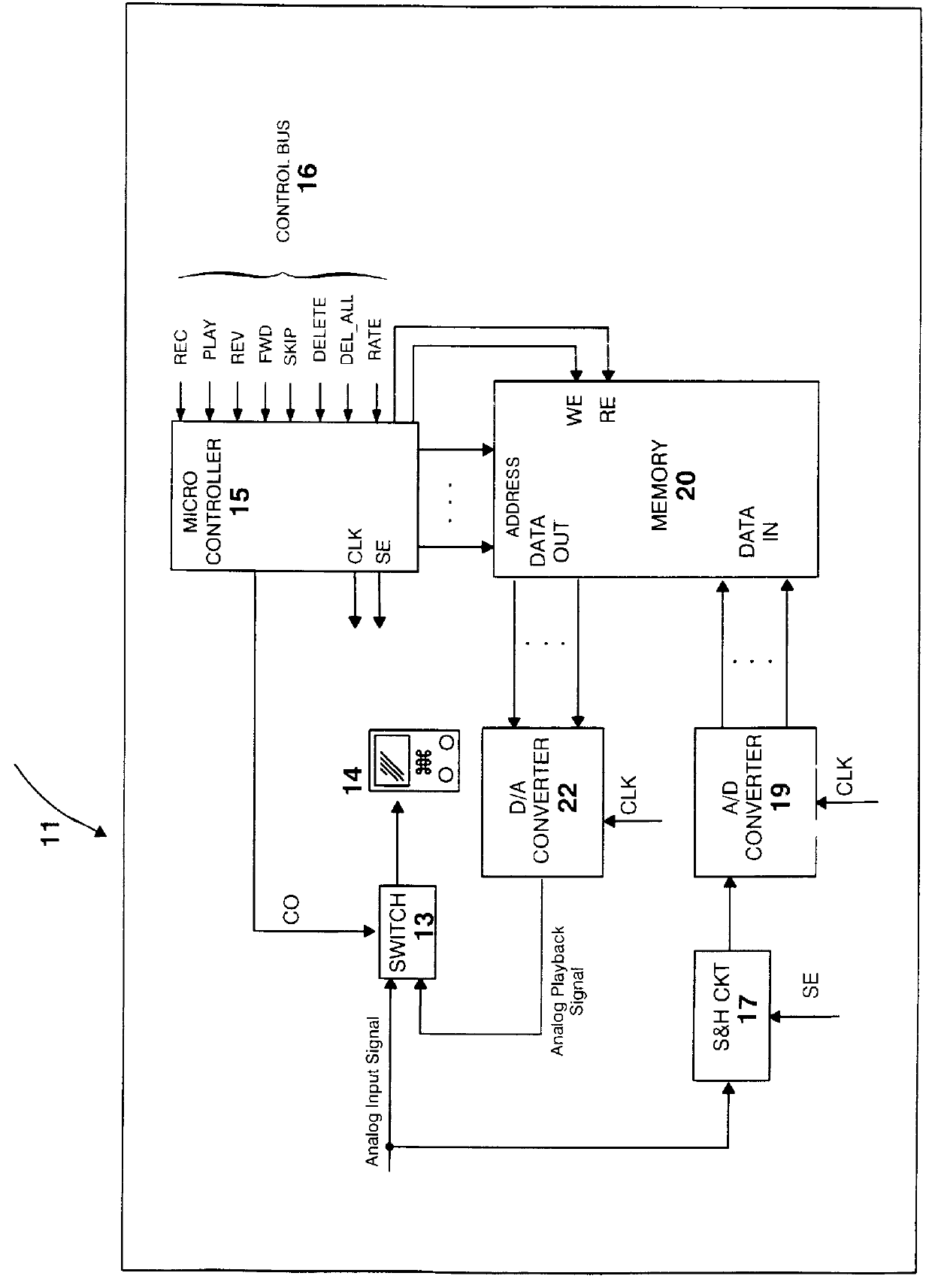 Signal recorder with deferred recording