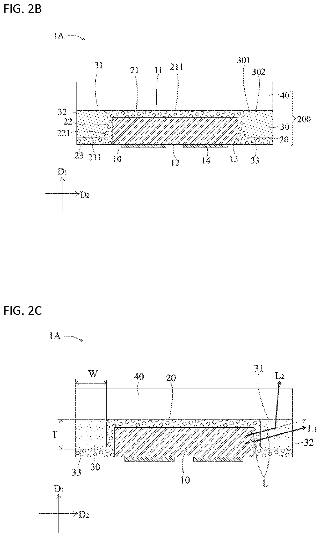 Light emitting device with beam shaping structure and manufacturing method of the same