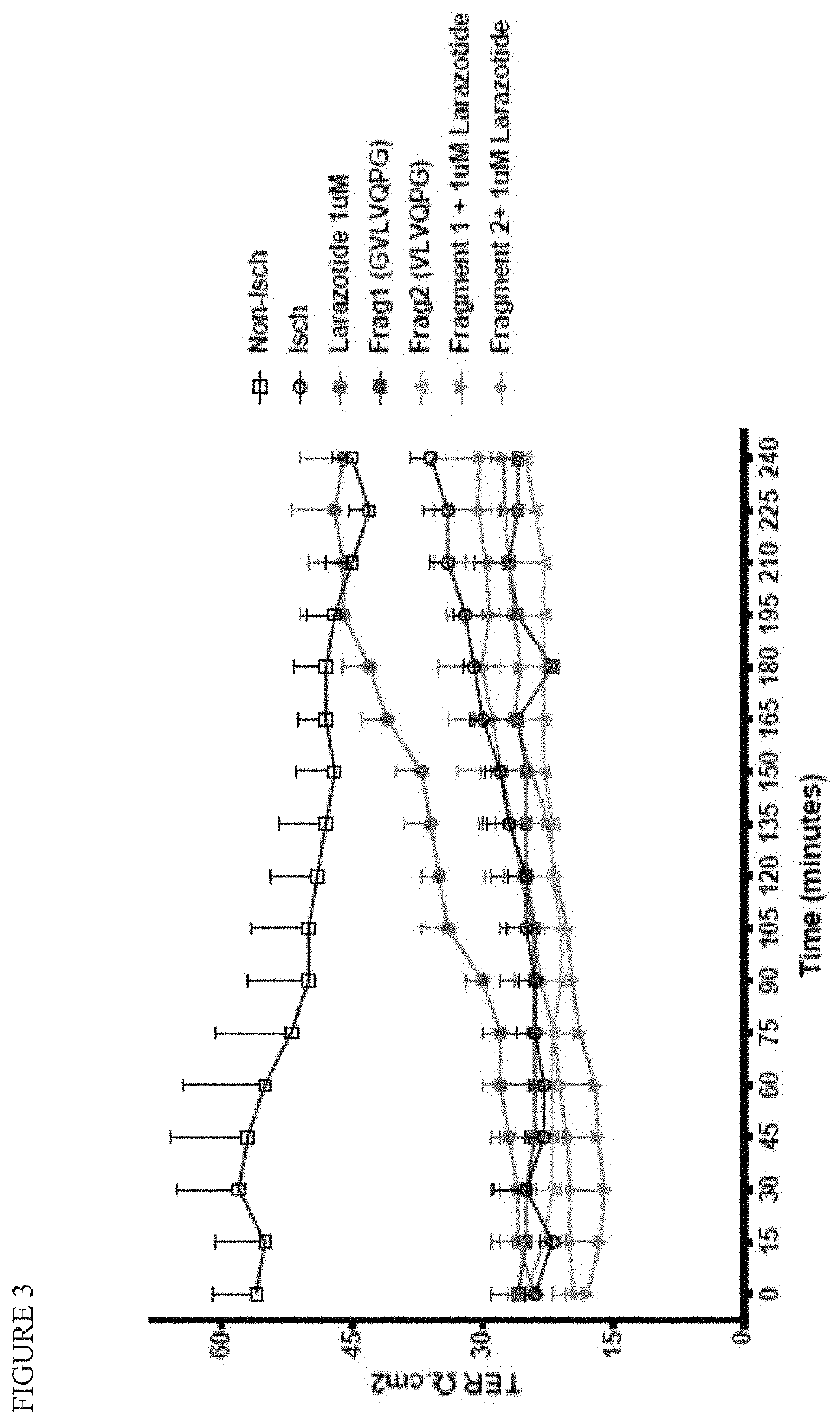 Compositions and methods for treating disease associated with permeability of intestinal epithelium