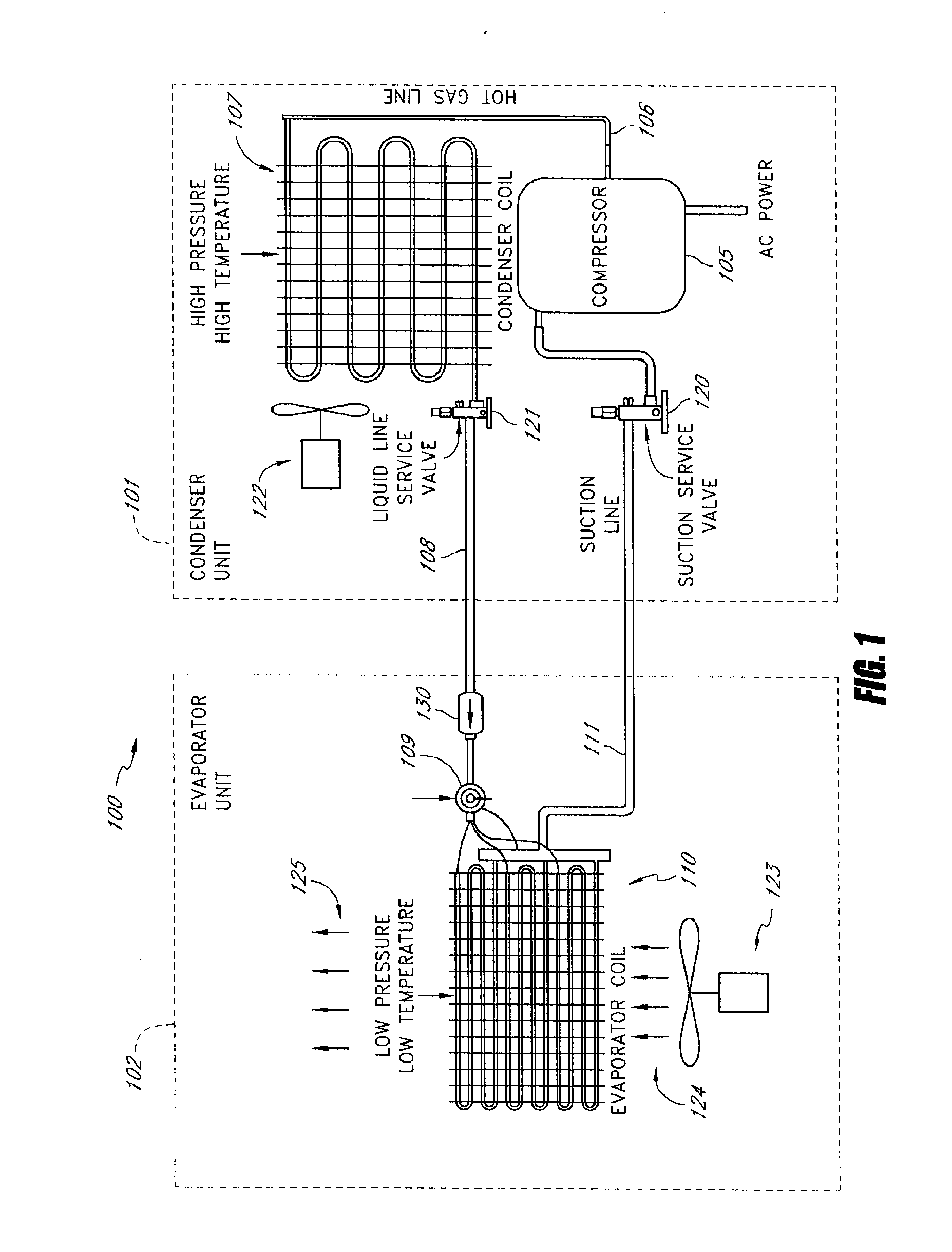 Portable method and apparatus for monitoring refrigerant-cycle systems