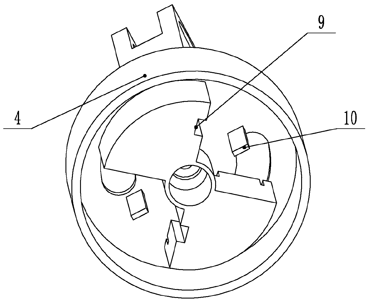 Adjustable hydraulic damper and spin bike thereof