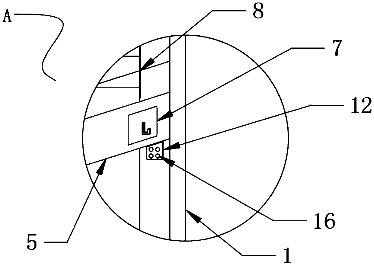 Stacking rack for building material management