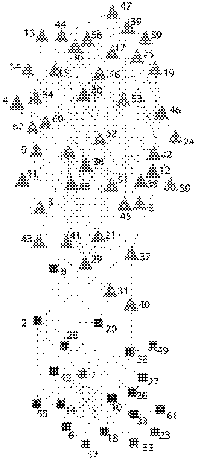 Network community division method based on simulated annealing genetic algorithm
