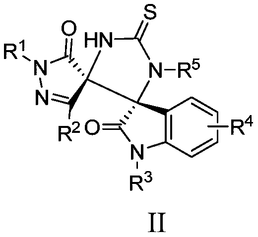 Chiral pyrazolone spiro[ethylenethiourea] spirooxindole compounds and their derivatives