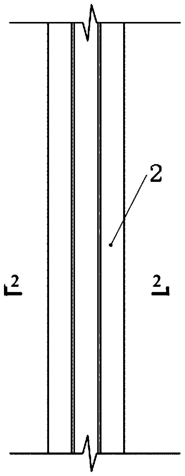 Orthogonal glued bamboo material for building structure and preparation method thereof