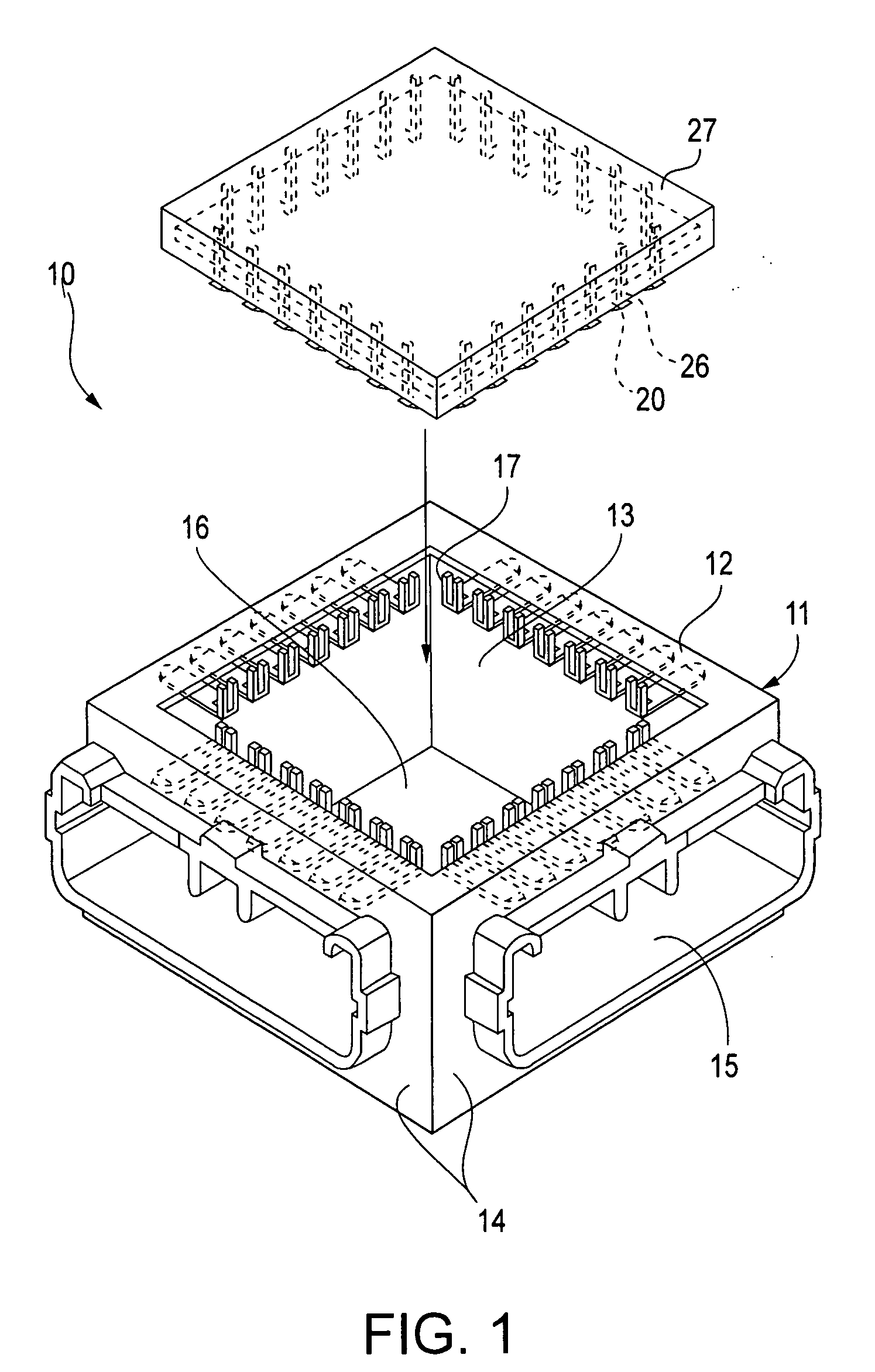 Electric junction box and connection structure of tuning fork terminal