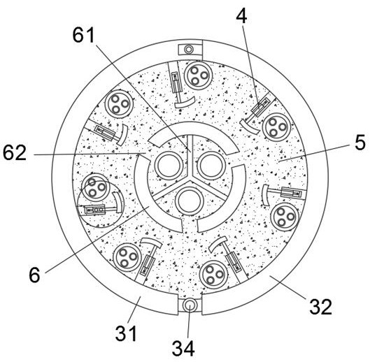 A photovoltaic heat conduction flame retardant cable