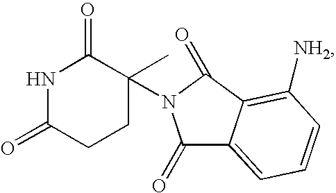 Methods and compositions using 4-amino-2-(3-methyl-2,6-dioxopiperidin-3-yl)-isoindole-1,3-dione