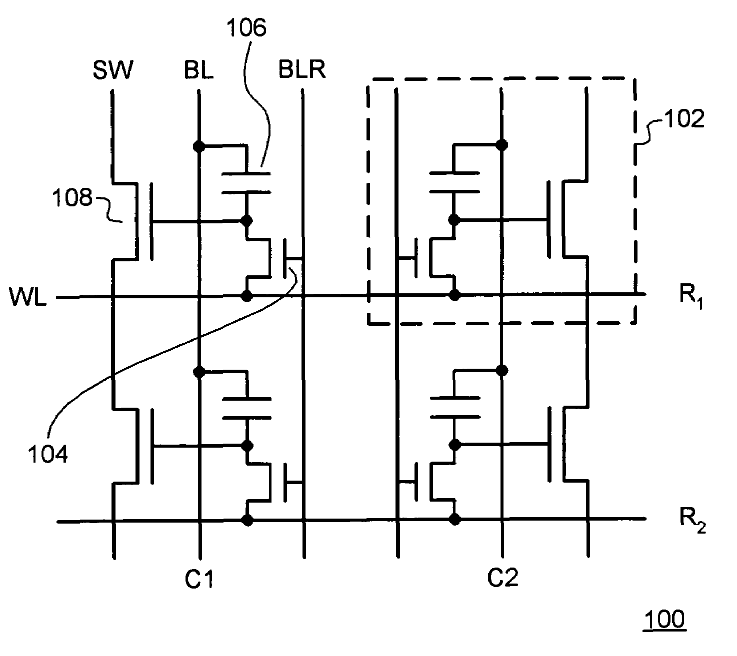 Combination field programmable gate array allowing dynamic reprogrammability and non-votatile programmability based upon transistor gate oxide breakdown